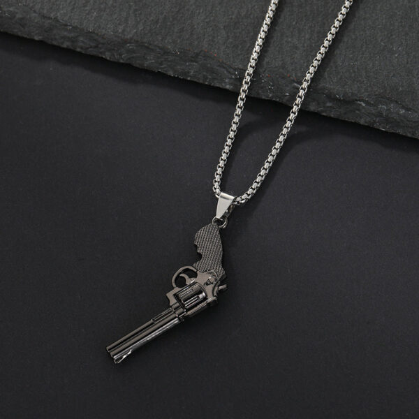 Titanium Stalen - Revolver Ketting