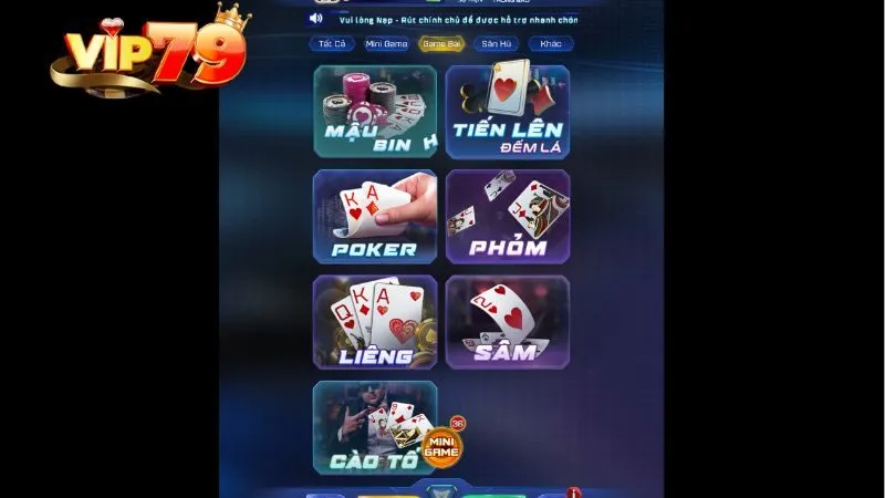 Thông tin cơ bản liên quan tới Vip79